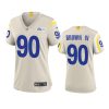 women earnest brown iv rams game bone jersey