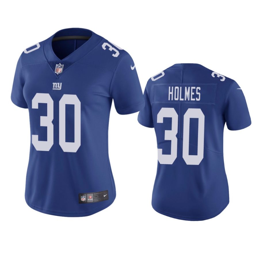 women giants darnay holmes royal vapor untouchable limited jersey