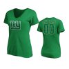 women giants green st. patricks day emerald plaid t shirt