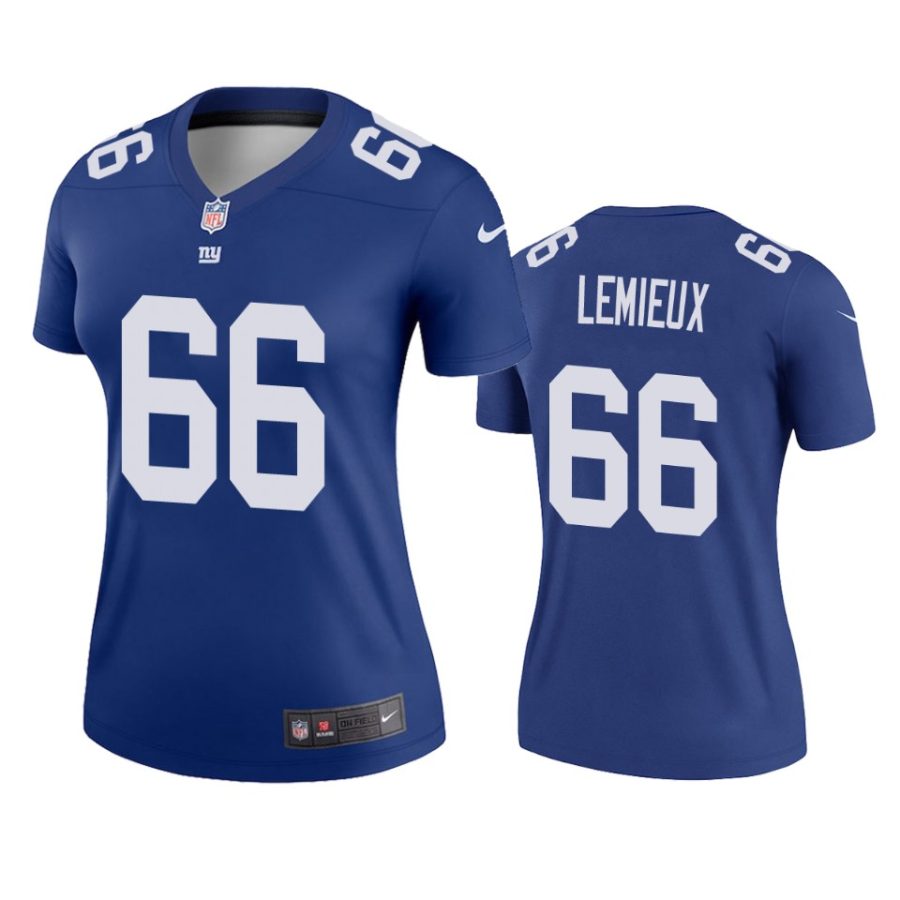 women giants shane lemieux royal legend jersey