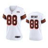 women harrison bryant browns white 1946 collection jersey
