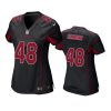 women isaiah simmons cardinals 2nd alternate game black jersey