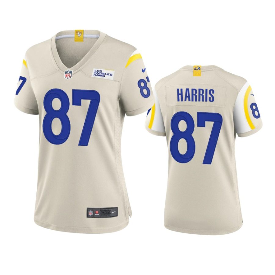 women jacob harris rams game bone jersey