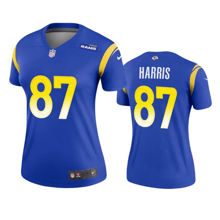 women jacob harris rams royal legend jersey