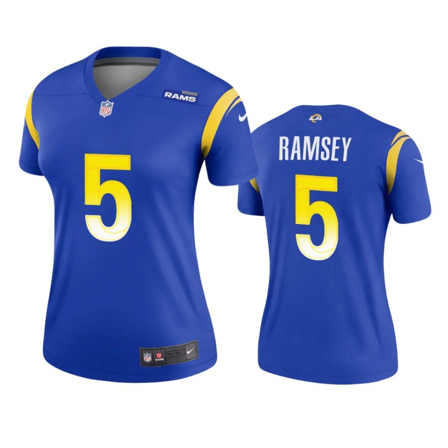 women jalen ramsey rams royal legend jersey