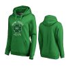 women jets kelly green st. patricks day hoodie
