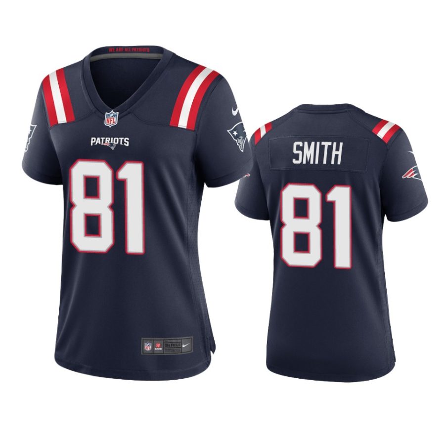 women jonnu smith patriots game navy jersey 0a