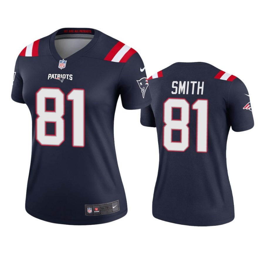 women jonnu smith patriots navy legend jersey