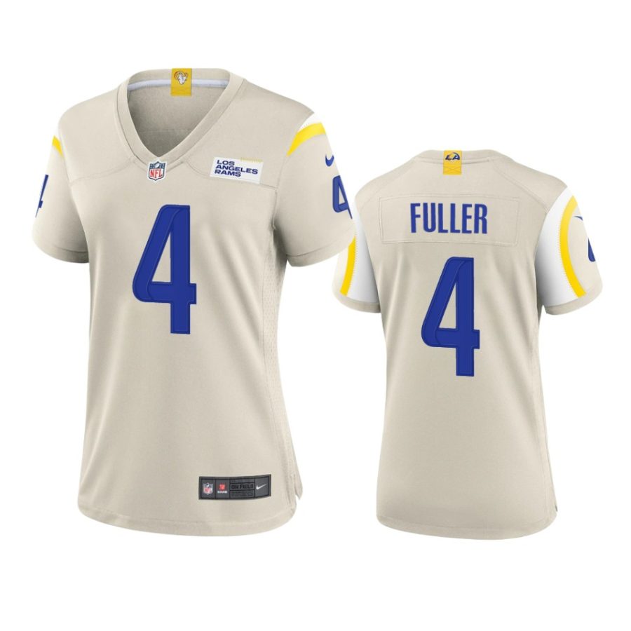 women jordan fuller rams game bone jersey