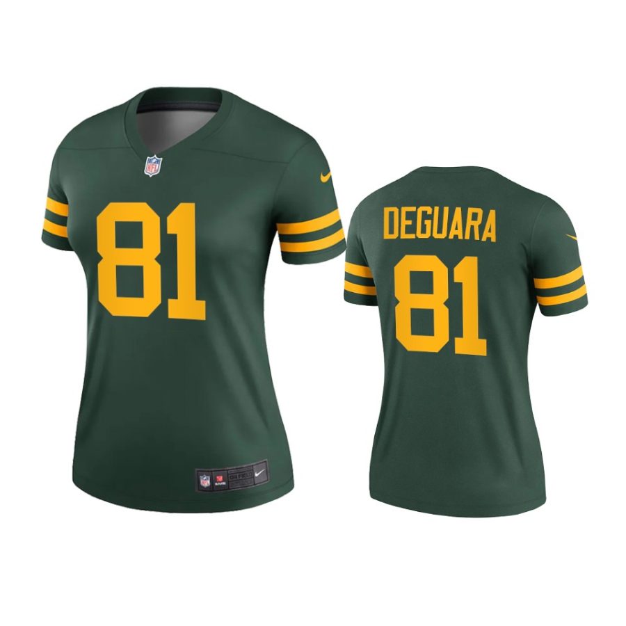 women josiah deguara packers green alternate legend jersey