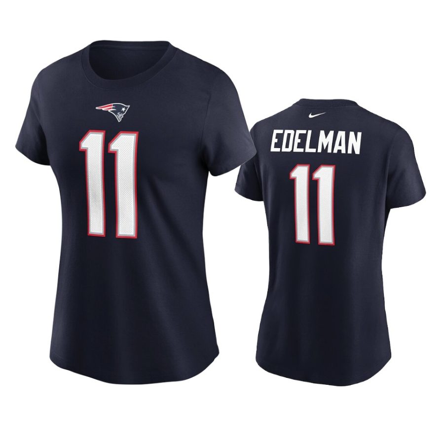 women julian edelman patriots navy t shirt