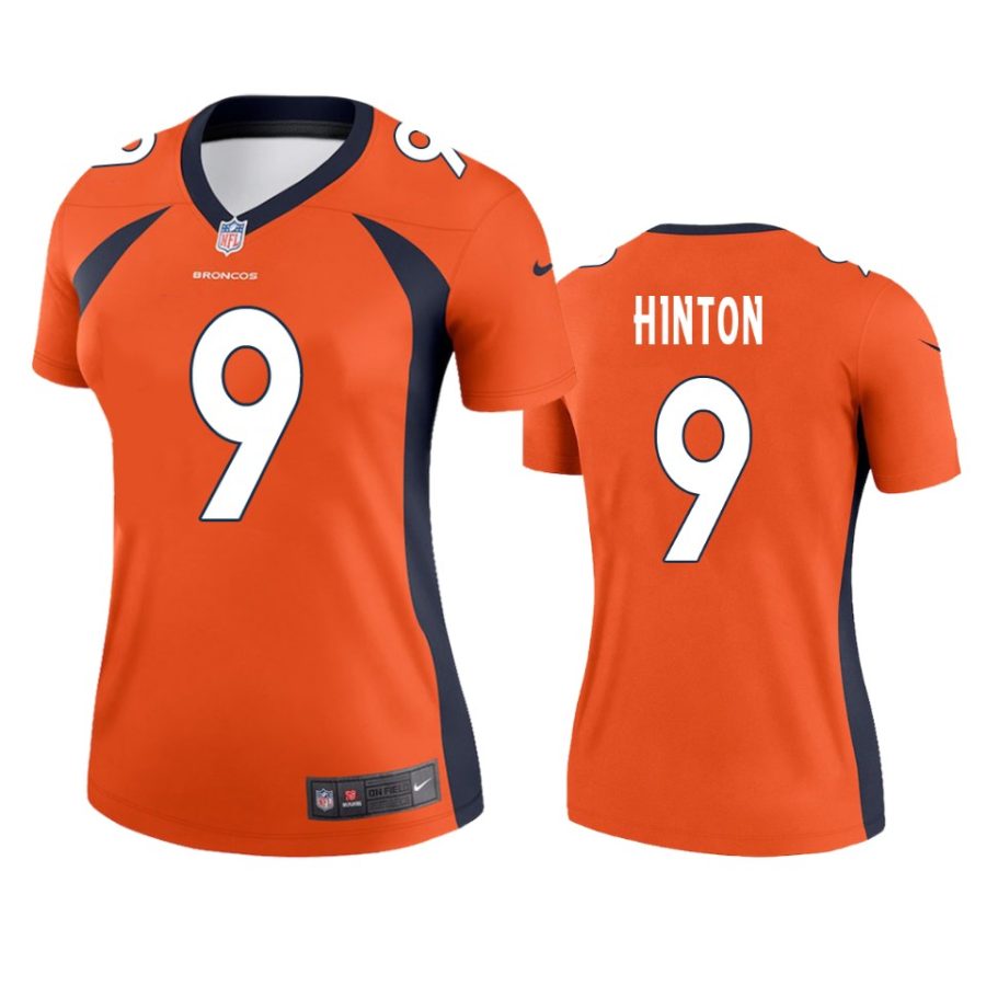 women kendall hinton broncos orange legend jersey