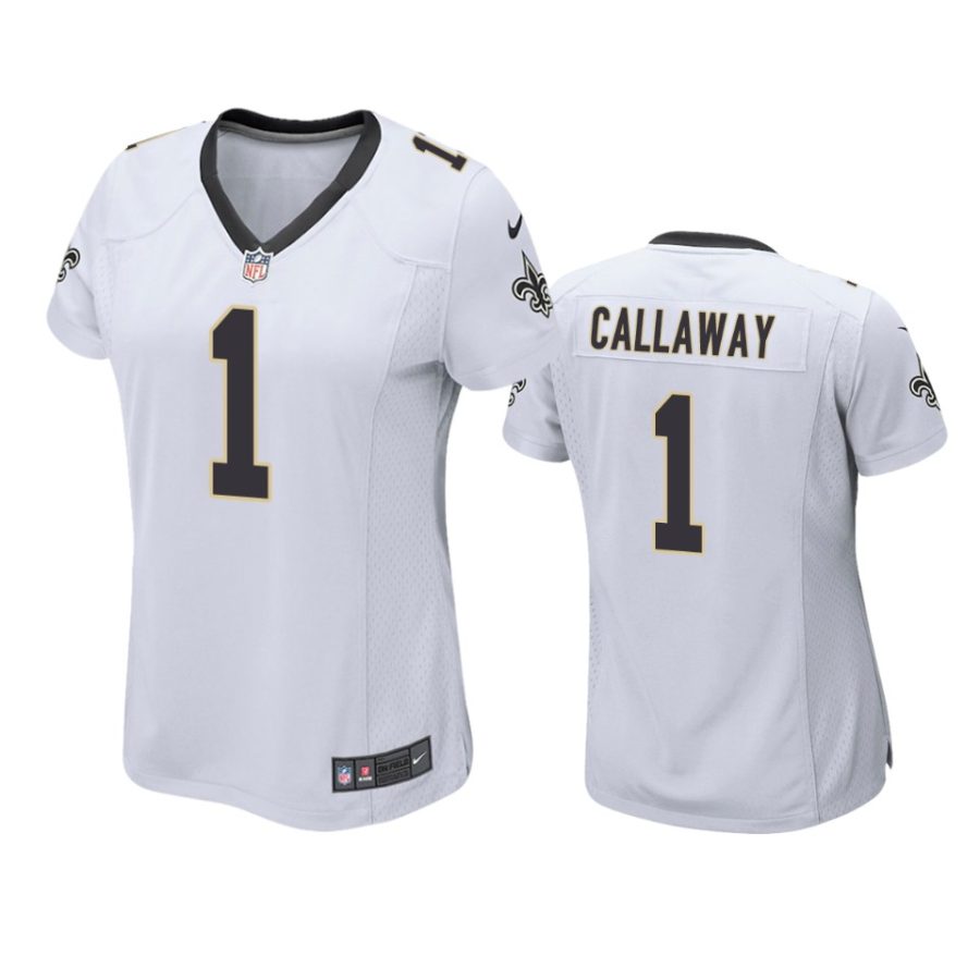 women marquez callaway saints game white jersey