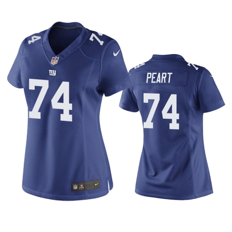 women matt peart giants royal game jersey