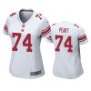 women matt peart giants white game jersey