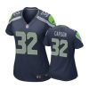 women navy chris carson jersey