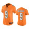 women noah igbinoghene dolphins color rush limited orange jersey