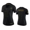 women packers aaron rodgers black limited 2020 salute to service jersey