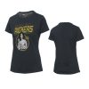 women packers black disney star wars princess leia t shirt