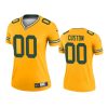 women packers custom gold inverted legend jersey