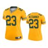 women packers jaire alexander gold inverted legend jersey