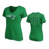 women patriots green st. patricks day emerald plaid t shirt