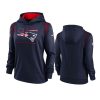 women patriots navy sideline performance pullover hoodie