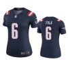 women patriots nick folk navy color rush legend jersey