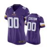 women purple custom jersey