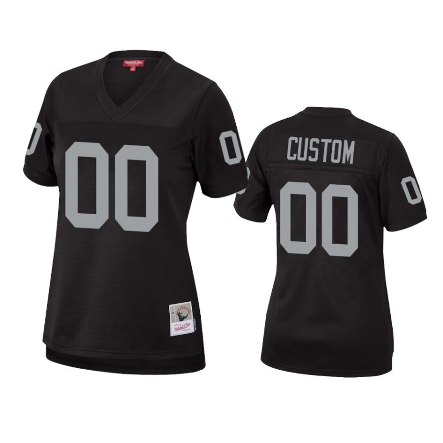 women raiders custom black legacy replica jersey