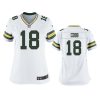 women randall cobb packers game white jersey