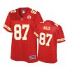 women red travis kelce jersey