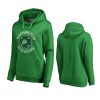 women redskins kelly green st. patricks day hoodie