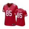 women scarlet george kittle jersey