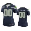 women seahawks custom navy legend jersey