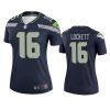 women seahawks tyler lockett navy legend jersey