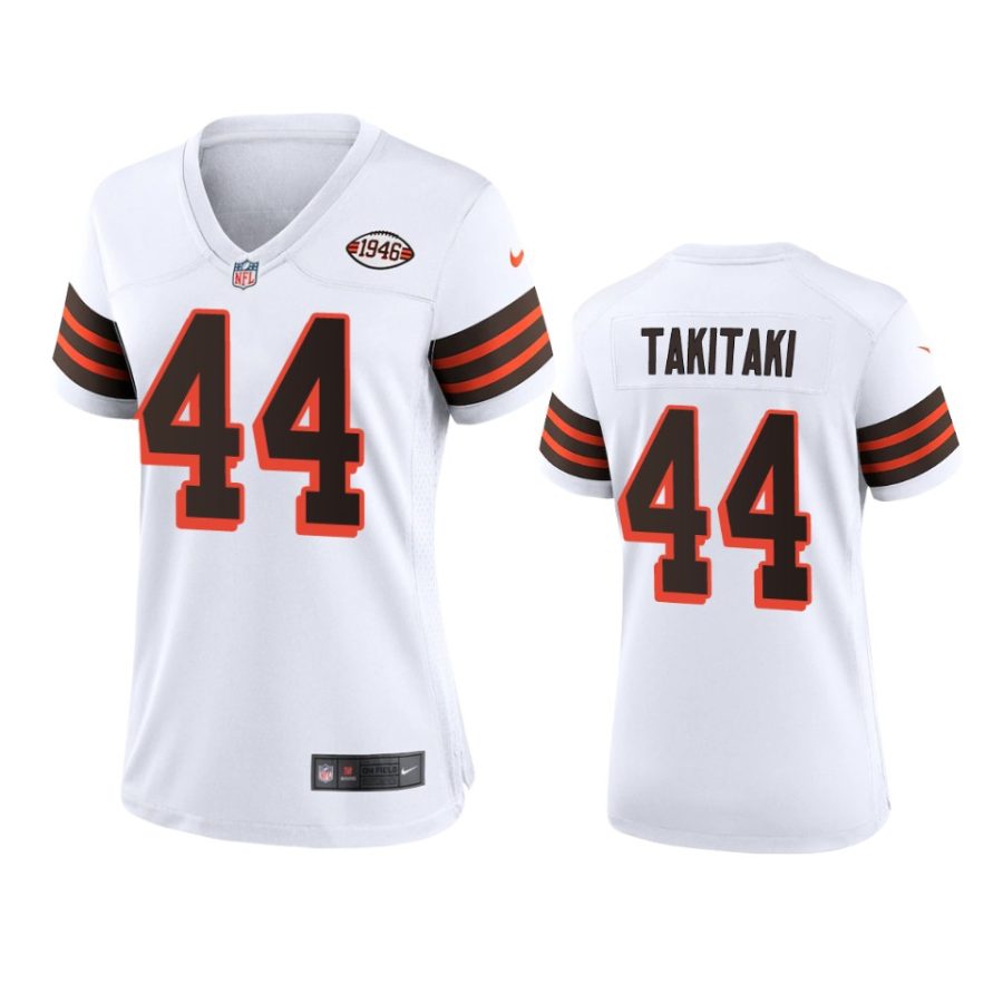 women sione takitaki browns white 1946 collection jersey