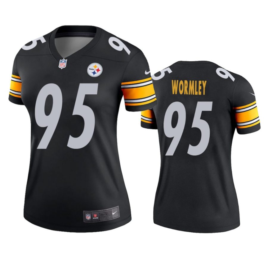 women steelers chris wormley black legend jersey