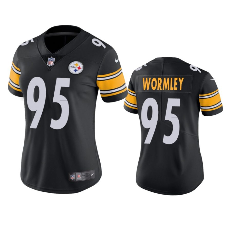 women steelers chris wormley black vapor untouchable limited jersey