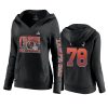 women tampa bay buccaneers tristan wirfs black 2 time super bowl lv champions hit hoodie