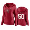 women tampa bay buccaneers vita vea red super bowl lv champions player icon hoodie