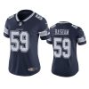 women tarell basham cowboys navy vapor limited jersey