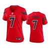 women texans c.j. stroud red 2024 alternate jersey