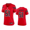 women texans will anderson jr. red 2024 alternate jersey