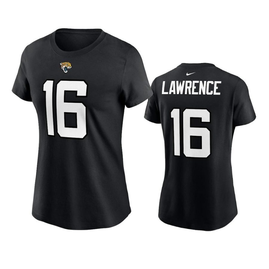 women trevor lawrence jaguars black 2021 nfl draft t shirt