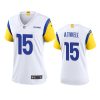 women tutu atwell rams alternate game white jersey