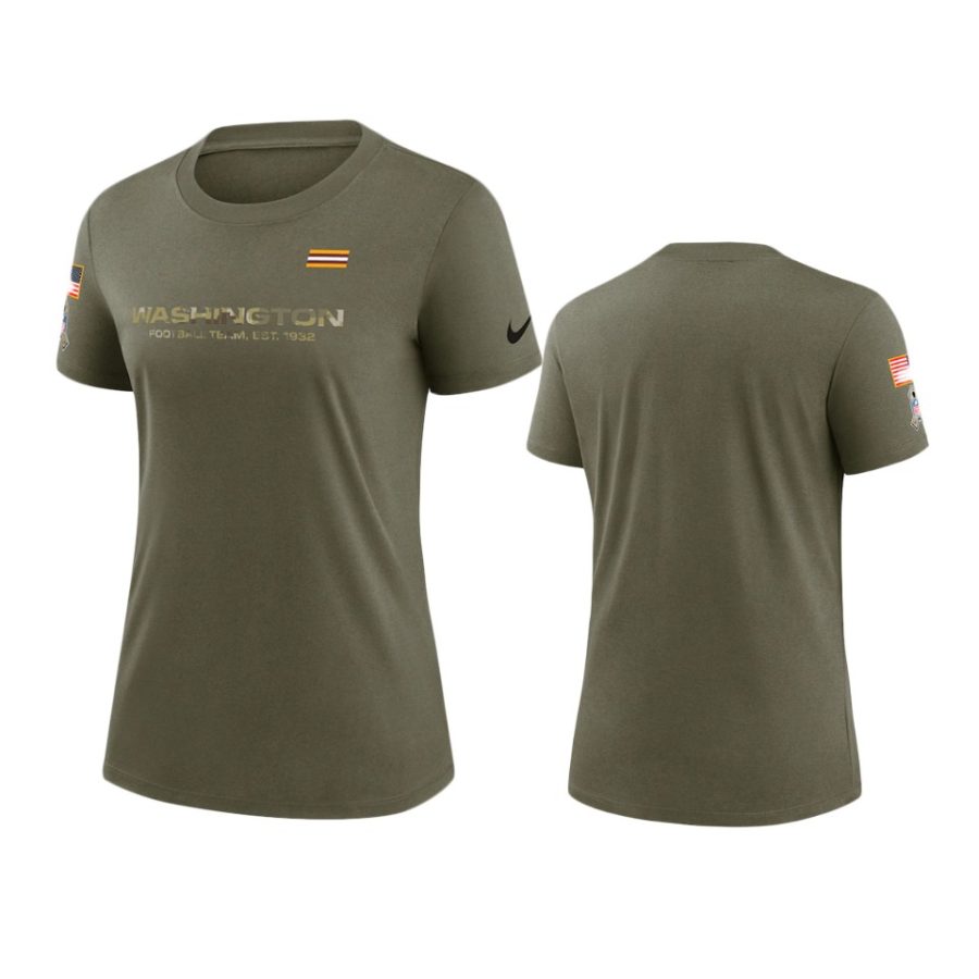 women washington olive 2021 salute to service t shirt