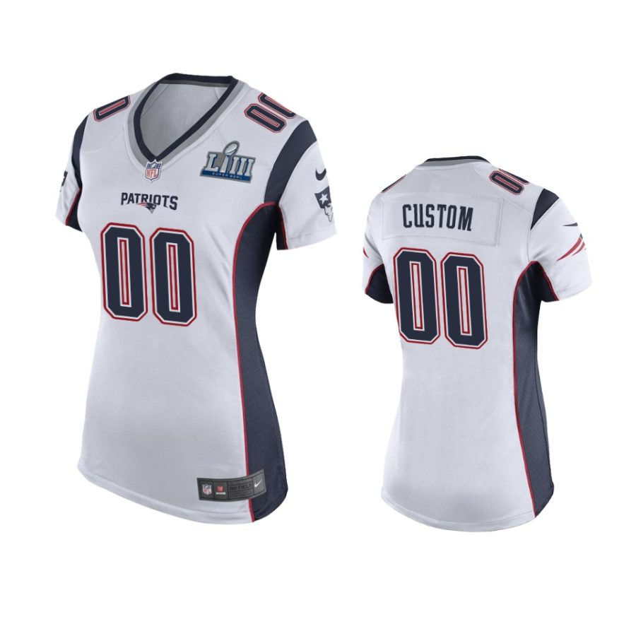 women white custom jersey