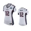 women white tom brady jersey