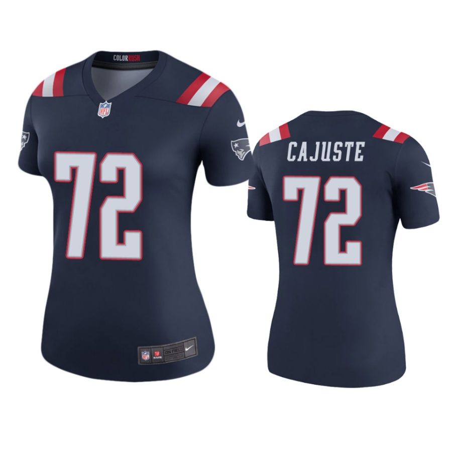 women yodny cajuste patriots color rush legend navy jersey